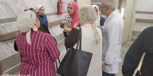 لجنة وزارة الصحة تزور مستشفيات القليوبية وتكتشف اعطال وتراخي وتعلن تفاصيل واقعة اسانسير مستشفي بنها التعليمي
