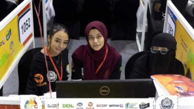 للتصفيات النهائية .. تأهل اربع فرق من طلاب كلية علوم الحاسب بالمسابقة المصرية للبرمجة لشباب الجامعات للتصفيات النهائية .. تأهل اربع فرق من طلاب كلية علوم الحاسب بالمسابقة المصرية للبرمجة لشباب الجامعات