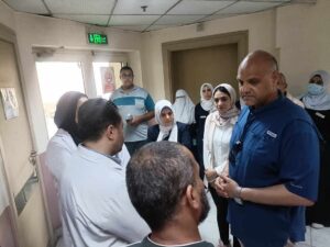 محافظ القليوبية يتفقد مستشفى بهتيم للجراحات التخصصية