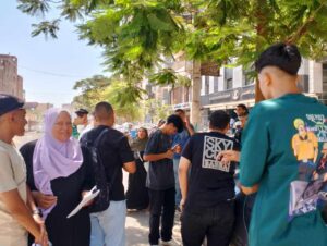 بالأغاني والفوم.. طلاب الثانوية العامة يحتفلون أمام اللجان لانتهاء الامتحانات بالقليوبية (صور)