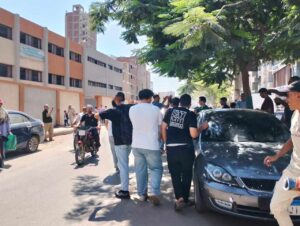 بالأغاني والفوم.. طلاب الثانوية العامة يحتفلون أمام اللجان لانتهاء الامتحانات بالقليوبية (صور)