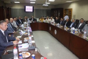 محافظ القليوبية يلتقي أعضاء الغرفة التجارية لبحث سبل التعاون