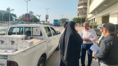 محافظ القليوبية يستجيب لطلب سيدة تعيل 3 فتيات وزوجها كفيف