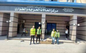 التحالف الوطني يدعم وحدة قسطرة القلب بمستشفي بنها بالمستلزمات الطبية