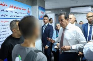 وزير الصحة يتفقد مستشفى الخانكة للصحة النفسية ..ويوجه بوضع تصور لتطويرها لتصبح أول مدينة طبية متكاملة
