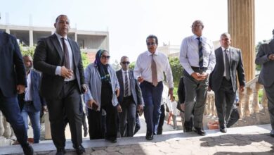 وزير الصحة يتفقد مستشفى الخانكة للصحة النفسية ..ويوجه بوضع تصور لتطويرها لتصبح أول مدينة طبية متكاملة وزير الصحة يتفقد مستشفى الخانكة للصحة النفسية ..ويوجه بوضع تصور لتطويرها لتصبح أول مدينة طبية متكاملة