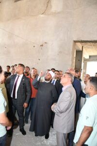 وزير الأوقاف ومحافظ القليوبية يتفقدان مبنى مديرية أوقاف القليوبية ومسجد علي فهمي ببنها