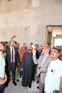 وزير الأوقاف ومحافظ القليوبية يتفقدان مبنى مديرية أوقاف القليوبية ومسجد علي فهمي ببنها
