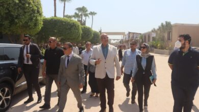 محافظ القليوبية يتفقد عددا من المصانع بمدينة الخانكة (صور) محافظ القليوبية يتفقد عددا من المصانع بمدينة الخانكة (صور)