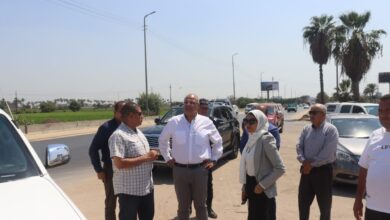 محافظ القليوبية: إنشاء كوبري مشاه أمام موقف بنها يربط البر الشرقي بالبر الغربي