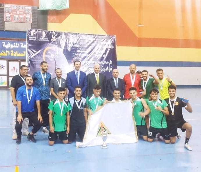 جامعة بنها تحصد المركز الأول لخماسي كرة القدم في دورى الجامعات "دورة الشهيد الرفاعي"