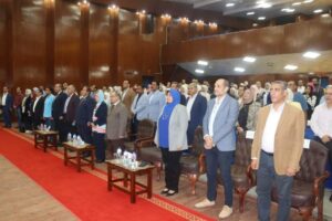 افتتاح فعاليات الندوة التعريفية بأهداف مبادرة المشروعات الخضراء الذكية بجامعة بنها