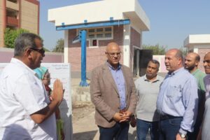 محافظ القليوبية يضع حجر الأساس لعدد من المشروعات بطوخ (صور)