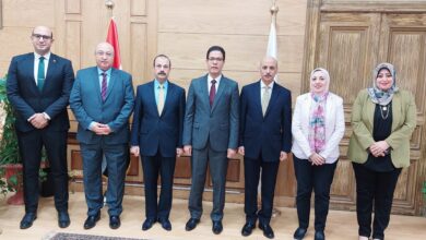 رئيس جامعة بنها يستقبل مساعد أمين عام مجلس الوزراء لشئون إدارة الأزمات والكوارث رئيس جامعة بنها يستقبل مساعد أمين عام مجلس الوزراء لشئون إدارة الأزمات والكوارث