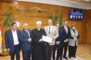 محافظ القليوبية يشهد حفل تكريم اوائل الشهادات العامة