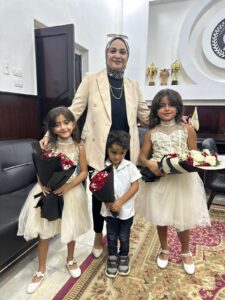 براعم شبان بنها فى إستقبال المهندس أيمن عطية محافظ القليوبية