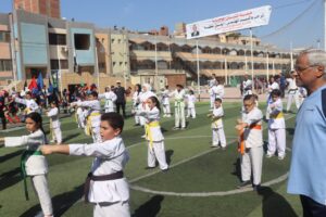 صرح كبير.. أنا مبهور.. محافظ القليوبية يتفقد هيئة الشبان العالمية