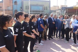 صرح كبير.. أنا مبهور.. محافظ القليوبية يتفقد هيئة الشبان العالمية