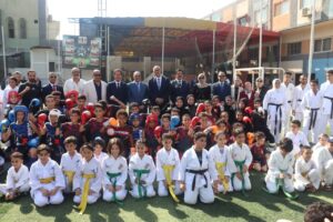 صرح كبير.. أنا مبهور.. محافظ القليوبية يتفقد هيئة الشبان العالمية