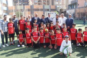 صرح كبير.. أنا مبهور.. محافظ القليوبية يتفقد هيئة الشبان العالمية