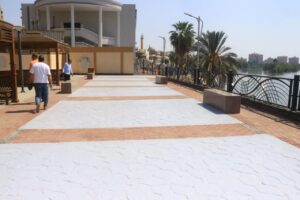 وزيرة التنمية المحلية تفتتح المرحلة الجديدة من ممشى أهل مصر بالقليوبية