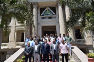 جامعة بنها تكرم طلابها المتميزين بالمسابقات البرمجية (صور)