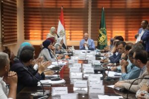 محافظ القليوبية يواصل لقاءاته الأسبوعية بالمواطنين ويعقد لقاءه الخامس بديوان عام المحافظة بمدينة بنها