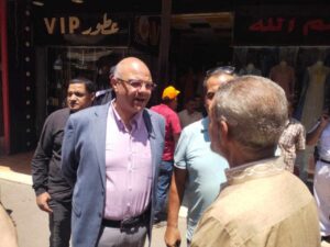 محافظ القليوبية يتفقد شوارع والمركز التكنولوجي بطوخ ويلتقي المواطنين