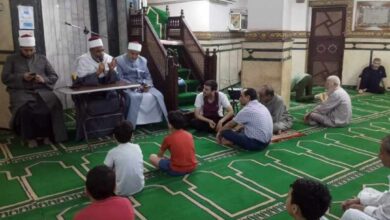 مَا مِنْ شَيْءٍ أَثْقَلُ فِي الْمِيزَانِ مِنْ حُسْنِ الْخُلُقِ .. نداوات بمساجد القليوبية