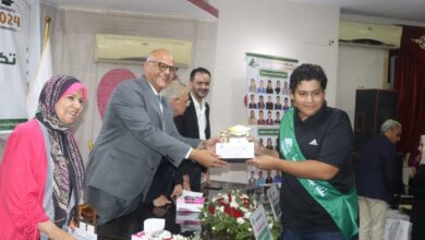 محافظ القليوبية يشارك في تكريم 74 من أوائل الثانوية والماجستير والدكتوراه من أبناء نقابة المهندسين