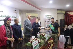 محافظ القليوبية يشارك في تكريم 74 من أوائل الثانوية والماجستير والدكتوراه من أبناء نقابة المهندسين