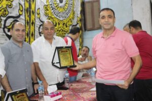 "فرج" يشارك في تكريم المتفوقين والفائزين في مونديال مركز شباب ميت راضي ببنها