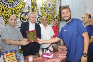 "فرج" يشارك في تكريم المتفوقين والفائزين في مونديال مركز شباب ميت راضي ببنها