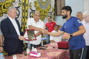 "فرج" يشارك في تكريم المتفوقين والفائزين في مونديال مركز شباب ميت راضي ببنها