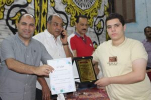 "فرج" يشارك في تكريم المتفوقين والفائزين في مونديال مركز شباب ميت راضي ببنها