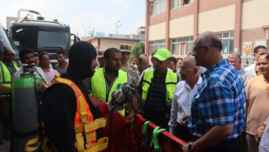 محافظ القليوبية: بحث الأماكن التي تحتاج الي زيادة طاقات المياه لعرضها على وزير الاسكان