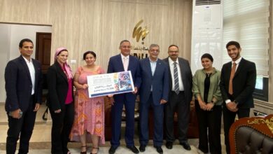 جامعة بنها الأهلية تكرم فريق كلية الهندسة الفائز بالمركز الأول في "ماراثون جامعة بنها للابتكارات"
