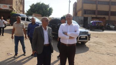 محافظ القليوبيه يوجه بإزالة 4 حالات بناء مخالف بقليوب