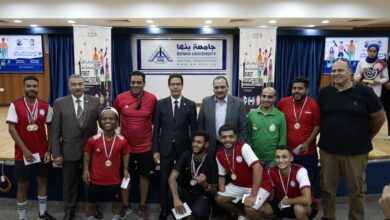 رئيس جامعة بنها يشهد ختام فعاليات المهرجان الرياضي الأول لذوي الهمم رئيس جامعة بنها يشهد ختام فعاليات المهرجان الرياضي الأول لذوي الهمم