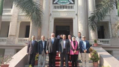 جامعة بنها تستقبل وفدا من خبراء منظمة التعاون والتنمية الاقتصادية