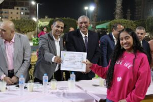 بحضور نائبة محافظ القليوبية.. تكريم 70 متفوق من أبناء أعضاء نادي بنها الرياضى