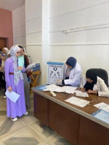 انطلاق الكشف الطبي للطلاب الجدد بجامعة بنها