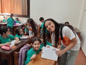 "بداية تيم" تشارك احتفالات الطلاب في أول يوم دراسي