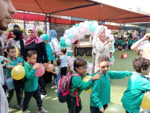 "بداية تيم" تشارك احتفالات الطلاب في أول يوم دراسي