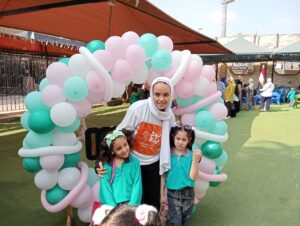 "بداية تيم" تشارك احتفالات الطلاب في أول يوم دراسي