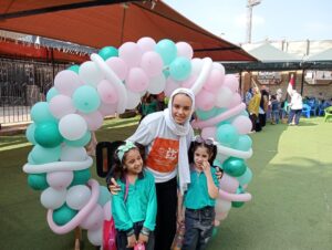 "بداية تيم" تشارك احتفالات الطلاب في أول يوم دراسي