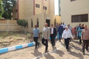 محافظ القليوبيه يتفقد عدد من المعاهد الأزهرية والمدارس لمتابعة انتظام الدراسة - صور
