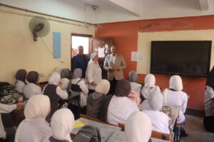 محافظ القليوبيه يتفقد عدد من المعاهد الأزهرية والمدارس لمتابعة انتظام الدراسة - صور