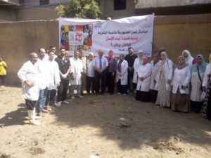 جامعة بنها تنظم قوافل طبية وبيطرية بقريتي الرملة والحصة