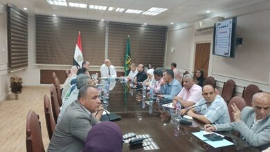محافظ القليوبية يعقد اجتماعا لمتابعة ملف تقنين الوضع على أملاك الدولة محافظ القليوبية يعقد اجتماعا لمتابعة ملف تقنين الوضع على أملاك الدولة